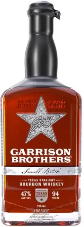 Garrison Brothers - 47% Alcohol Texas Straight Bourbon Whiskey - Single Barrel